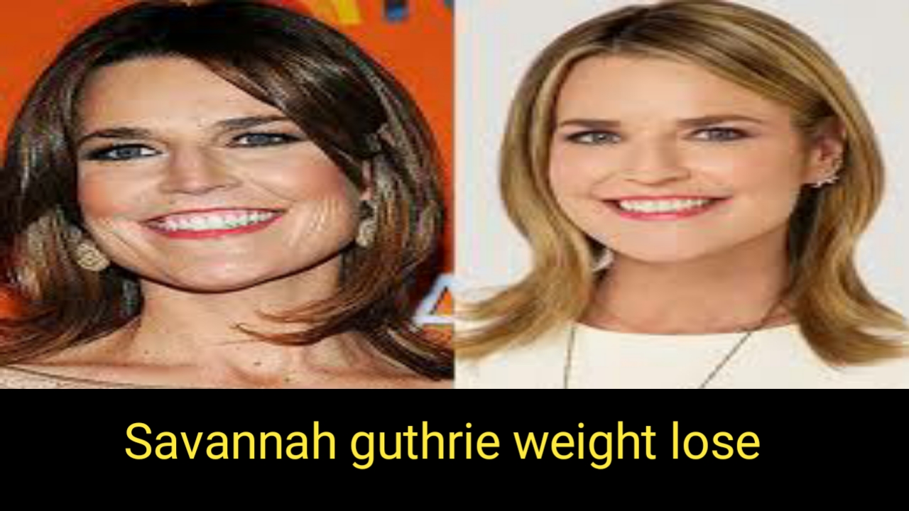 Savannah Guthrie Weight Lose USA 2022